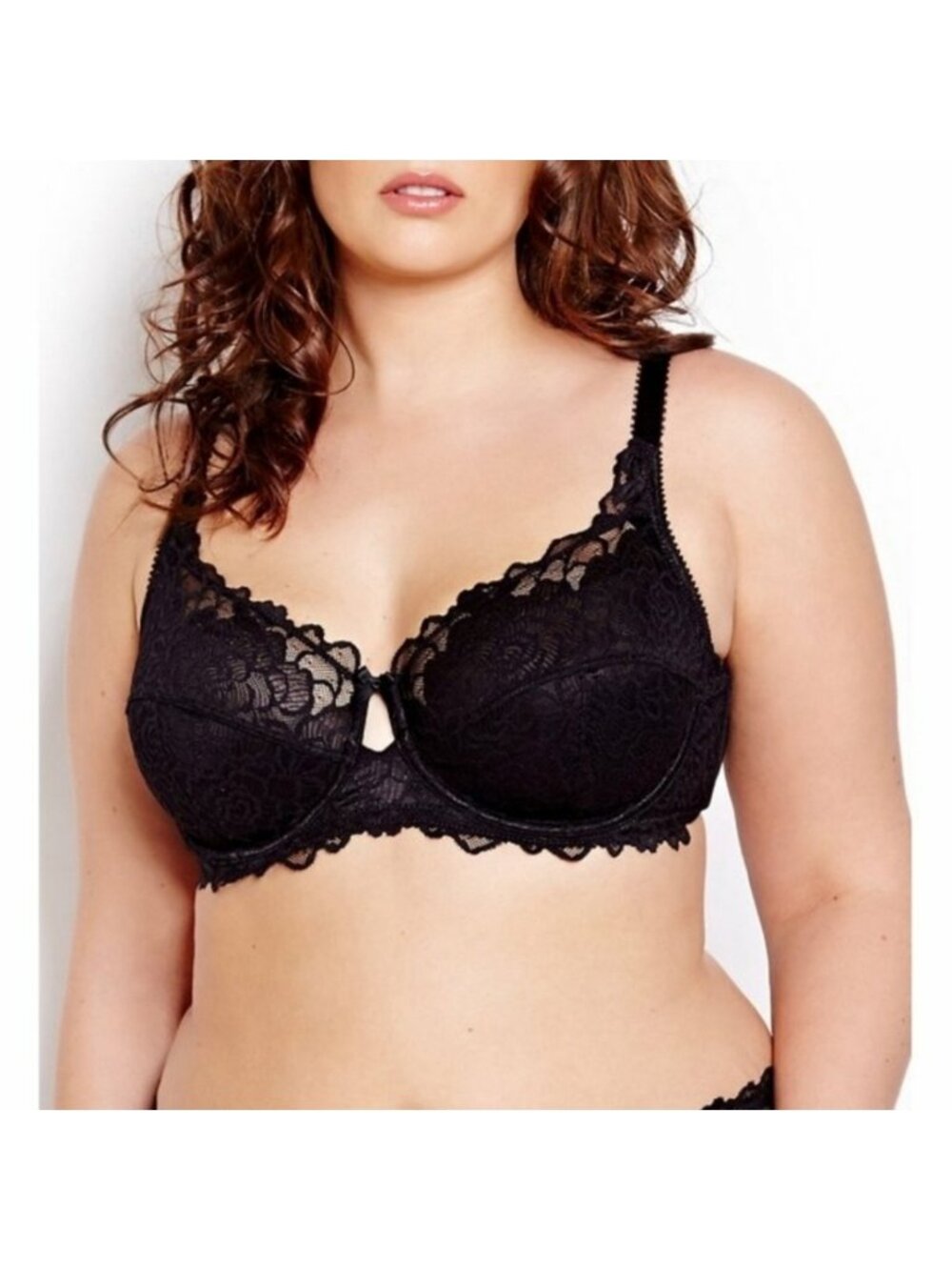 Deesse Femme Couture Black Lace Underwire Unpadded Bra 42H Lingerie Lot Of 2